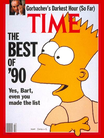 Time Magazine Cover (31 Dec 1990)