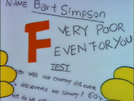 Bart's Friend Falls in Love10