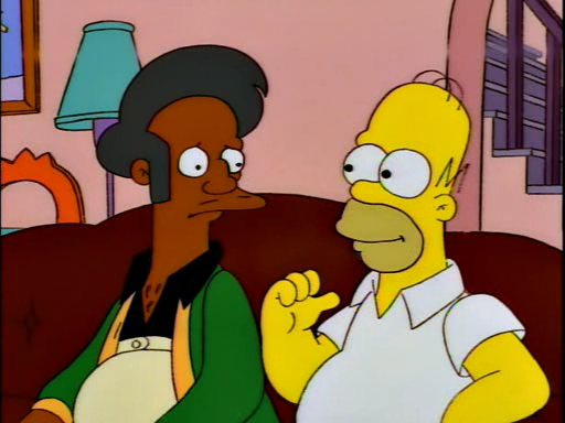 Homer and Apu9